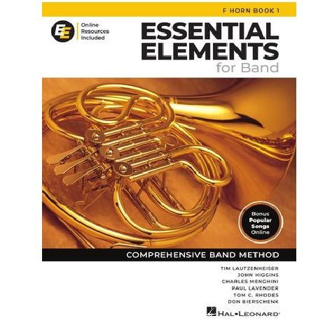 Essential Elements Band F Horn Book 1 (2025)