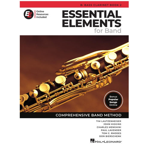Essential Elements Band Bass Clarinet Book 2 (2025)