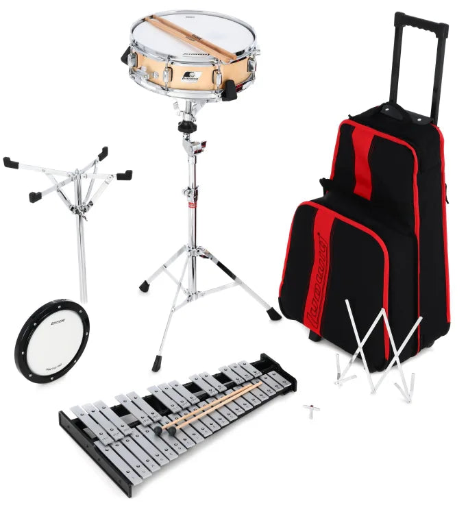 Lugwig LM2483RBR Combo Percussion Kit