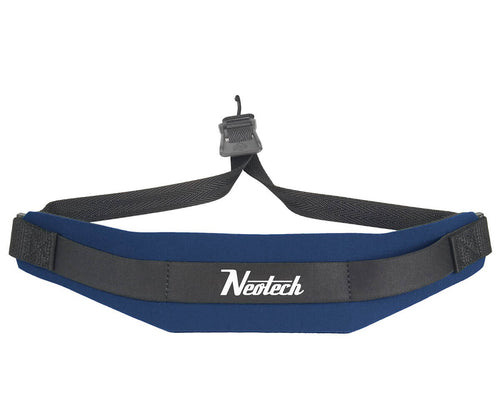 Neotech Regular Soft Strap with Plastic Covered Metal Hook - Navy