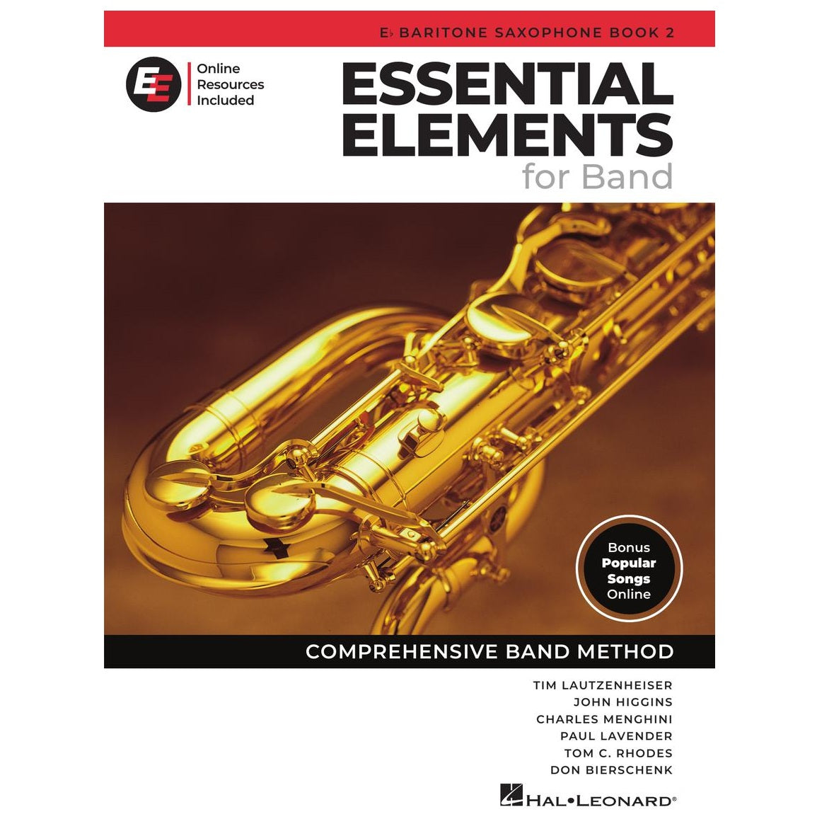 Essential Elements Band Baritone Sax Book 2 (2025)
