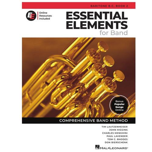 Essential Elements for Band Baritone B.C. Book 2 (2025)