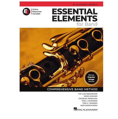 Essential Elements Band Bb Clarinet Book 2 (2025)