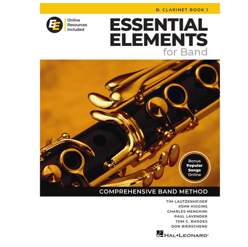 Essential Elements Band Bb Clarinet Book 1 (2025)