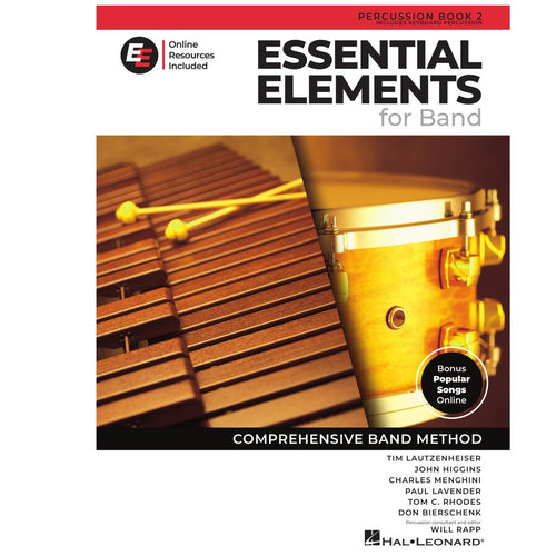 Essential Elements Band Percussion Book 2 (2025)