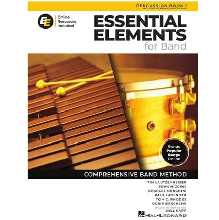 Essential Elements Band Percussion Book 1 (2025)