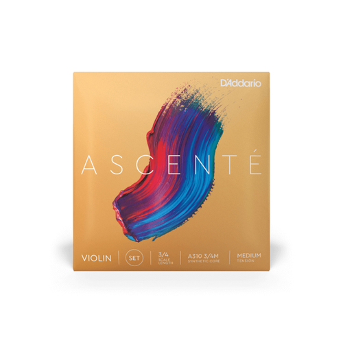 D'Addario Ascente Violin String Set 3/4 Scale