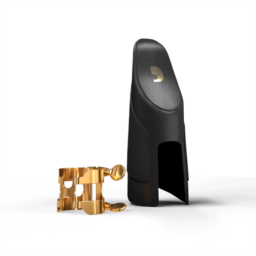 Rico Tenor Sax H-Ligature and Cap for Hard Rubber Mouthpiece