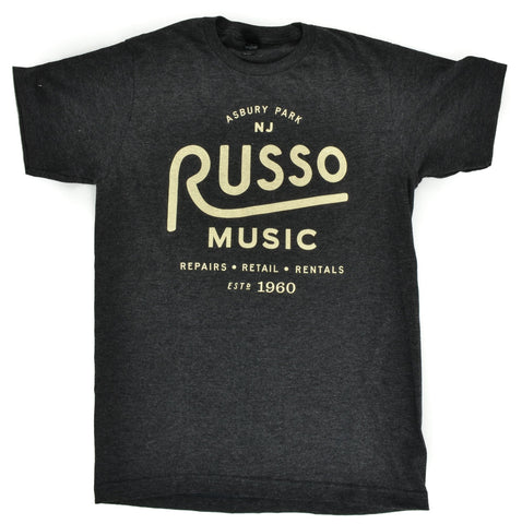 Russo Music 'Instruments' T-Shirt - Heather Grey