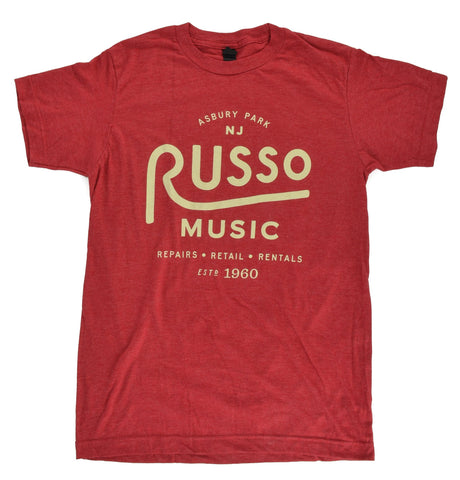 Russo Music 'Instruments' T-Shirt - Heather Graphite