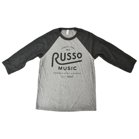 Russo Music 'Instruments' T-Shirt - Heather Graphite