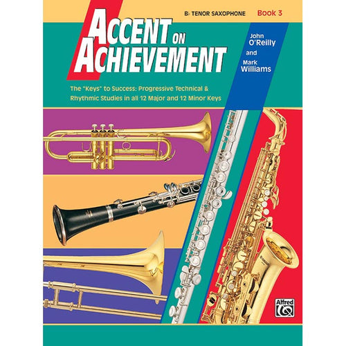 Accent On Achievement - BB Tenor Saxophone Book 3
