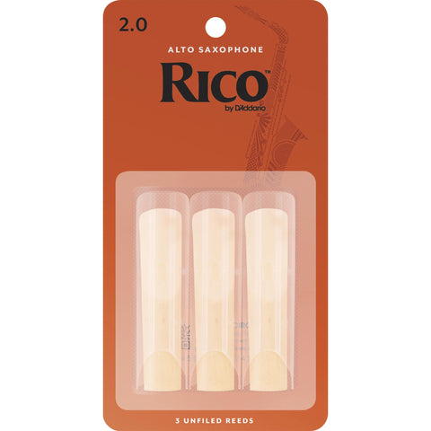 Rico by D'addario Soprano Saxophone Reeds (3 Pack)