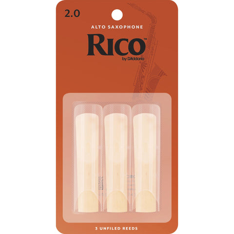 Rico by D'addario Alto Saxophone Reeds (10 Box)