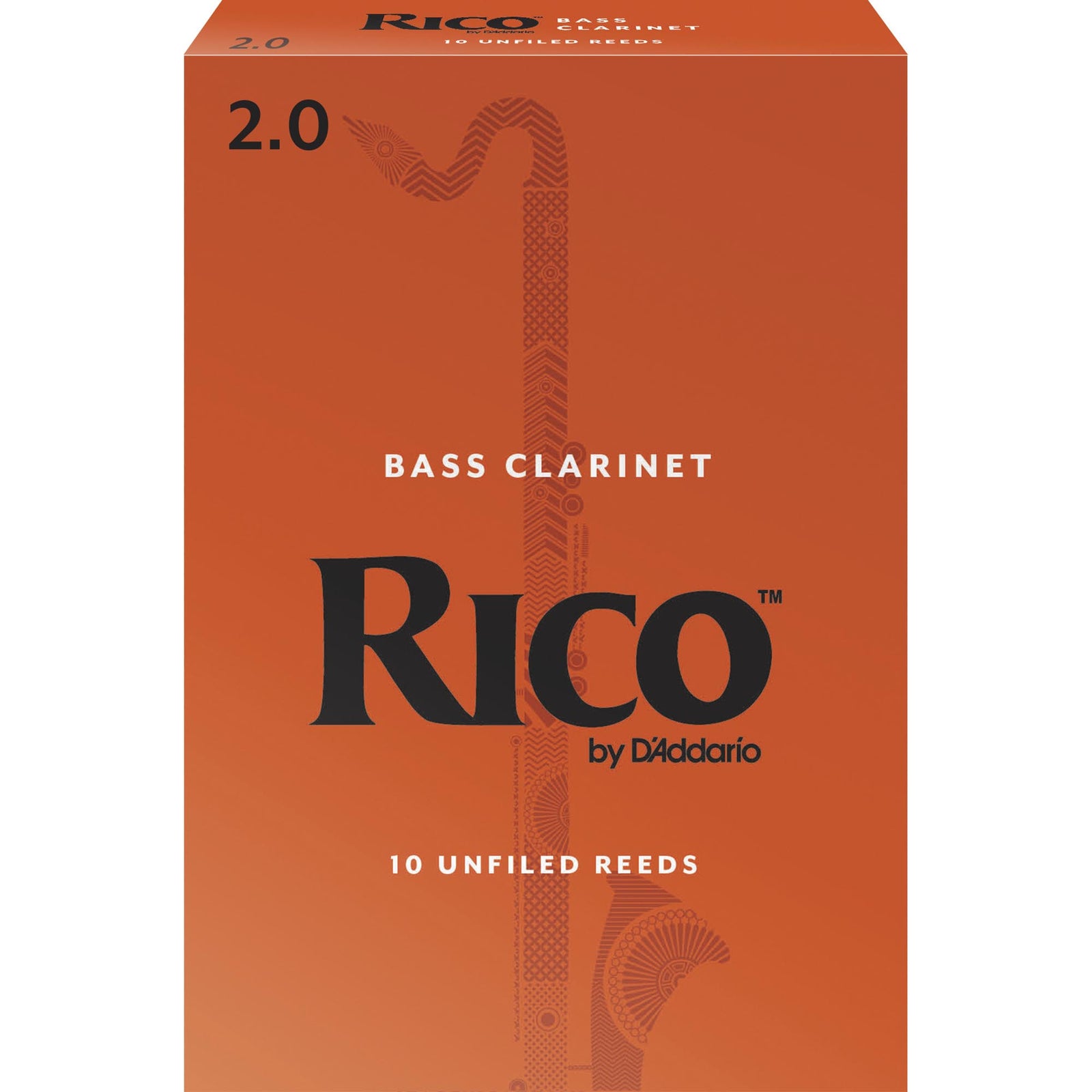 Rico by D'addario Bass Clarinet Reeds (10 Box)