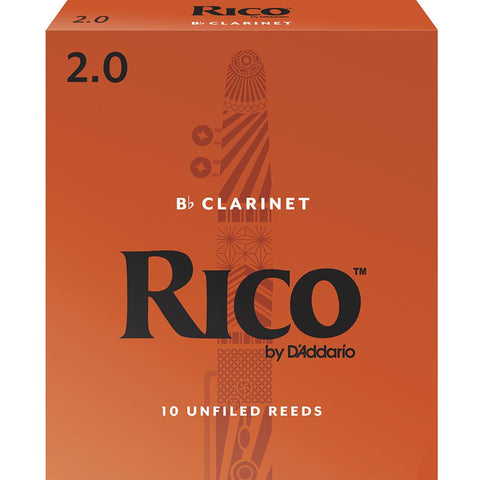Rico by D'addario Bass Clarinet Reeds (10 Box)