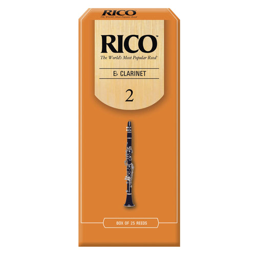 Rico by D'addario Eb Clarinet Reeds (25 Box)