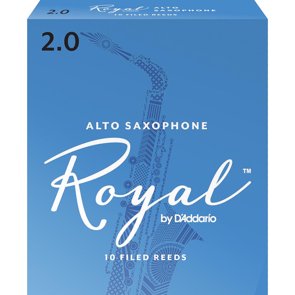 Royal by D'addario Alto Saxophone Reeds (10 Box)