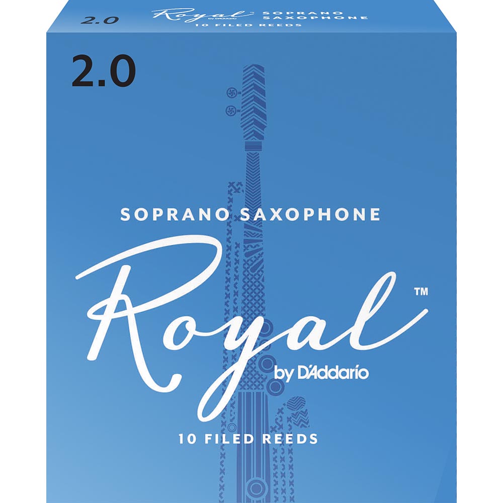 Royal by D'addario Soprano Saxophone Reeds (10 Box)