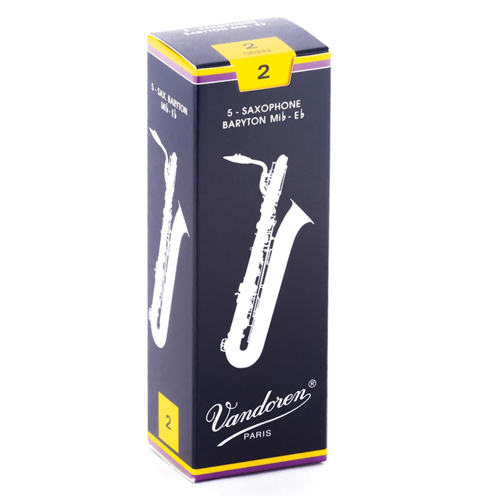 Vandoren Traditional Baritone Saxophone Reeds (5 Pack)